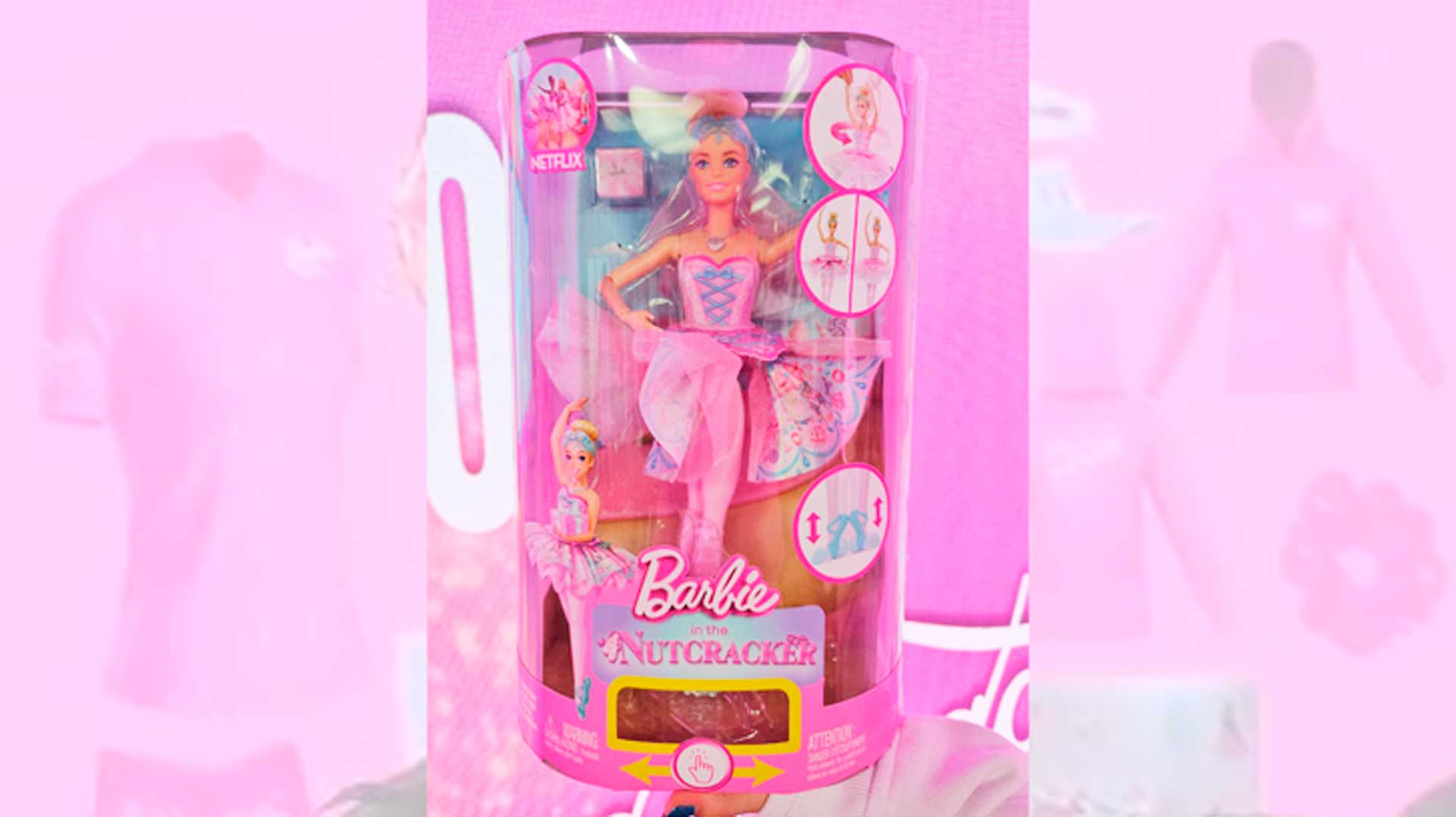 Así es la muñeca de Barbie y el Cascanueces que protagonizará la Barbie Run 2026